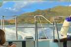 A private water taxi arranged by Book Nevis offers a six-minute scenic crossing from St. Kitts to Oualie Beach, ensuring travelers reach their Nevis hotel in under an hour.