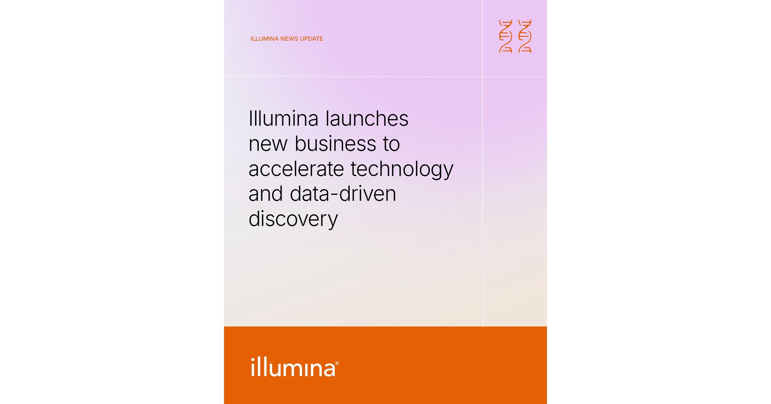 Illumina launches new business to accelerate technology and data-driven discovery