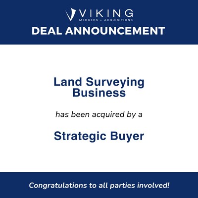 Land Surveying Business has been acquired by a Strategic Buyer