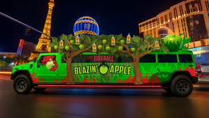 Fireball Turns Up the Heat in 'Cin City' with Bookable Cinnamon Apple Orchard on Wheels