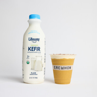 Lifeway Love Your Gut Smoothie at Erewhon, photo courtesy of Erewhon