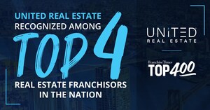 United Real Estate Recognized Among Top Four Real Estate Franchisors in the Nation