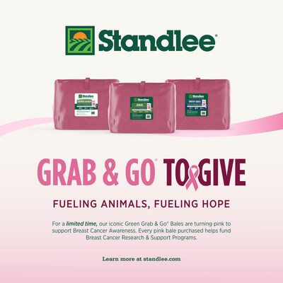 For Standlee, the fight against breast cancer is deeply personal. Every pink bale we produce is a reminder that this battle affects the people standing right beside us, and that together, we can keep pushing toward a future without breast cancer.