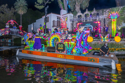 San Antonio's Day of the Dead River Parade - a major event in the city's "Spirit Season," a month-long Dia de Los Muertos Celebration, the largest in the United States. (PRNewsfoto/Visit San Antonio)