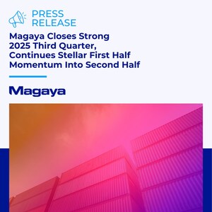 Magaya Closes Strong 2025 Third Quarter, Continues Stellar First Half Momentum Into Second Half
