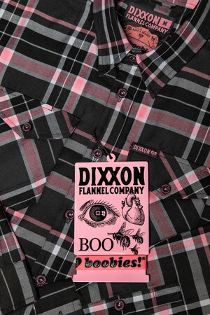 Flannel with a Cause: Dixxon x Keep A Breast Collaboration Launches Today for Breast Cancer Awareness Month