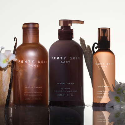Rich Dip Bubble Bath, Big Dripp'r Body Wash, + Allover Body Mist in 'Vanilla Flowers'