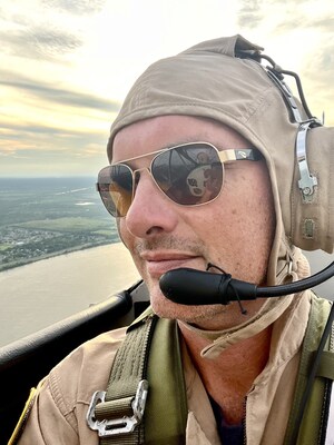 The new Peregrine Titanium sunglasses from Flying Eyes Optics fit amazingly under all headsets and helmets, in all kinds of environments. No pain, pressure or noise leaks. So comfortable you'll forget you're wearing them, even in an open cockpit biplane!