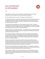 Letter from the President and CEO: Our commitment to Canadians
