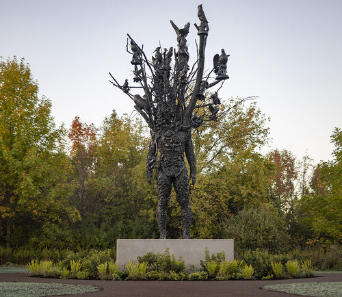 Nick Cave, Amalgam (Origin), 2024, Gift of Fred and Lena Meijer © Nick Cave. Courtesy of the artist and Jack Shainman Gallery, New York. Photo: Jason Whalen, Fauna Creative