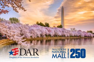 DAR ANNOUNCES $2 MILLION DOLLAR GIFT TO SUPPORT ICONIC CHERRY BLOSSOMS TO HONOR AMERICA'S 250TH ANNIVERSARY