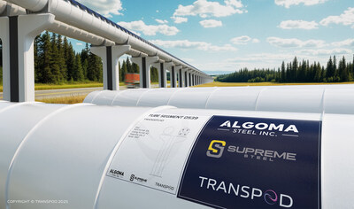 TransPod steel partnership (CNW Group/TransPod Inc)
