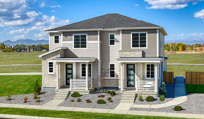 The Boston is one of two paired Richmond American floor plans available at Villages at Arrowhead Park in Payson, Utah.