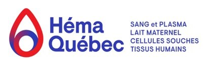 Logo Héma-Québec (CNW Group/Héma-Québec)