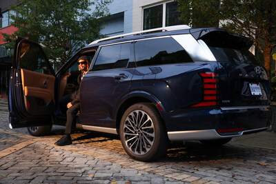 A photograph taken of Lil Jon in the Hyundai Palisade Hybrid. (photo / Lebo Lukewarm)