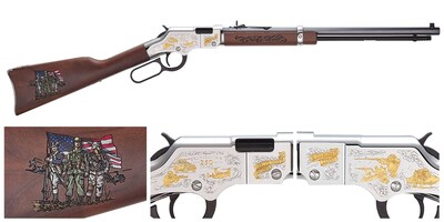 The new Spirit of the Corps 250th Anniversary 2nd Edition .22 S/L/LR (H004MC2) features artwork that pays tribute to the past and present of the United States Marine Corps. MSRP $1,350.