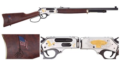 The new Spirit of the Corps 250th Anniversary Edition .45-70 Gov’t (H010BGMC) offers a larger caliber option with upgraded Semi-Fancy American walnut furniture. MSRP $2,360.