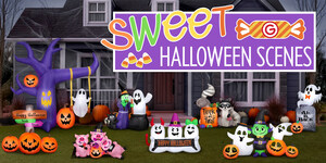 Bring Smiles to Spooky Season with Sweet Airblown® Scenes