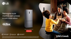 Campanha LG Reimagine convida a ressignificar o dia a dia com geladeiras LG