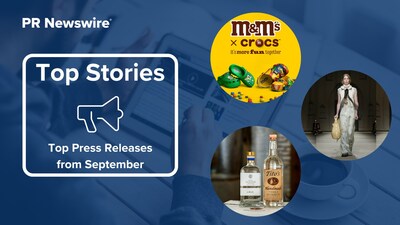 PR Newswire Monthly Press Release Roundup, September 2025. Photos provided by Mars, Incorporated, Coach and Tito's Handmade Vodka.