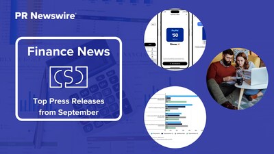 PR Newswire Monthly Finance Press Release Roundup, September 2025. Photos provided by PayPal Holdings, Inc., Guardian and Clever Offers.