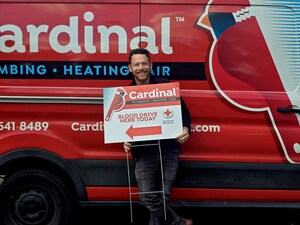Cardinal Plumbing Heating &amp; Air to host first-ever community blood drive