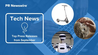 PR Newswire Monthly Technology Press Release Roundup, September 2025. Photos provided by Segway Inc., Casio America, Inc. and Dyna Robotics.