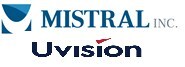 Mistral Inc. and Uvision Inc. logos