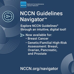 NCCN Guidelines Navigator for Breast Cancer Genetic Testing and Treatment Debuts During Breast Cancer Awareness Month