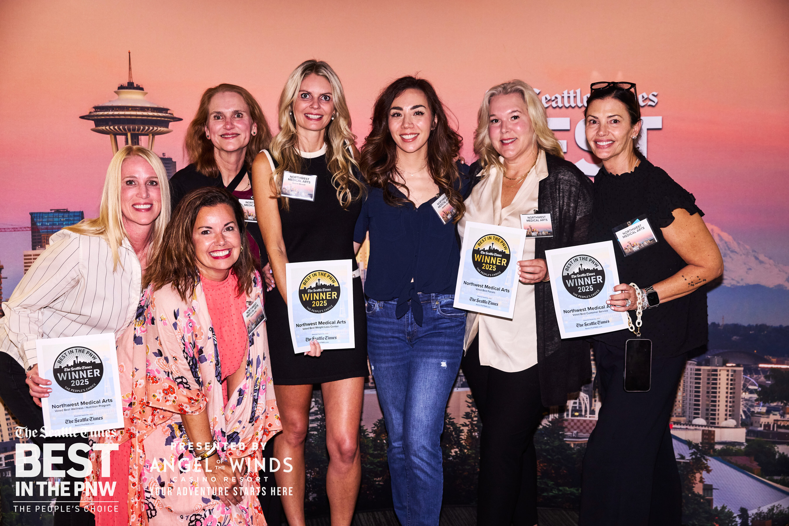 Northwest Medical Arts Celebrates Best of the PNW Awards in 4 Categories