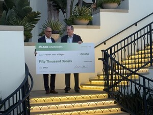 Alsco Uniforms Donates $50,000 to Father Joe's Villages to Support Services for People Experiencing Homelessness in San Diego