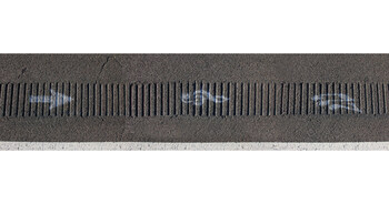 Carefully Spaced Rumble Strips (PRNewsfoto/Route 66 Musical Roads LLC)
