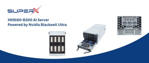 SuperX、最新のXN9160-B300 AIサーバーを発表 -- Blackwell UltraはBlackwellより計算能力が50%向上