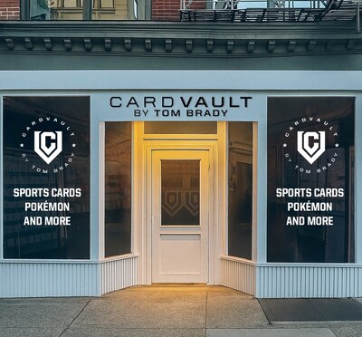CardVault by Tom Brady store in SoHo set to open October 8, 2025.