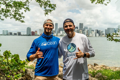 Eightpoint CEO, Deniz Gezgin and 4ocean CEO, Alex Schulze