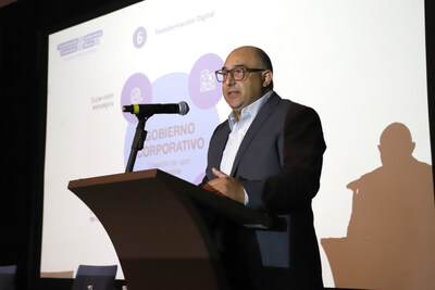 Ricardo Murcio, líder de la iniciativa en Gobierno Corporativo de EGADE Business School, en la presentación de su estudio sobre la transformación de los Consejos de Administración.