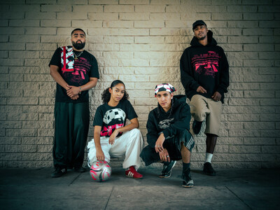 Models in St. Louis CITY SC x Smino Merch Collab