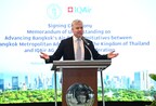 IQAir CEO Frank Hammes highlights the importance of data and technology in supporting Bangkok’s clean air goals. Source: IQAir.