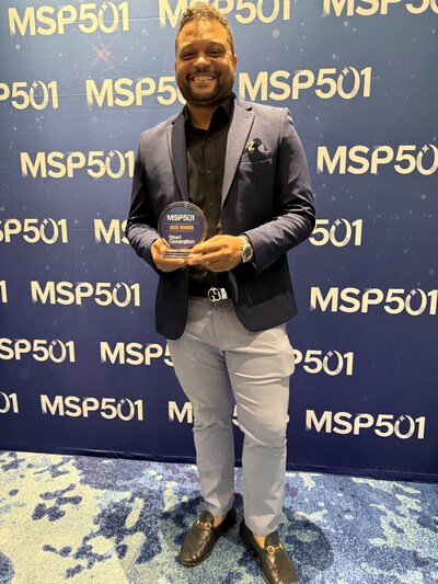 Antwine Jackson MSP 501 Award Gala Acceptance Photo