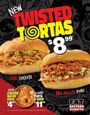 Fat Bastard Burrito Launches Bold New Twisted Tortas & Spicy Nacho Soup for Fall