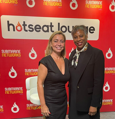 Kendaree Burgess at Submarine Networks World (PRNewsfoto/Bermuda Business Development Agency)