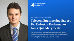 Telecom Engineering Expert Dr. Radostin Pachamanov Joins Quandary Peak Research