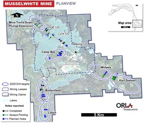 Orla Mining Discovers Potential Two-Kilometre Extension at Musselwhite