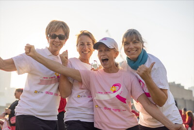 Canadian Cancer Society CIBC Run for the Cure participants (CNW Group/Canadian Cancer Society (National Office))