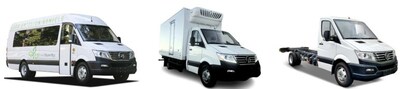 GreenPower’s EV Star Passenger Van, EV Star ReeferX and EV Star Cab Chassis.