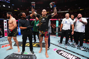 Monster Energy's Alex Pereira Defeats Magomed Ankalaev to Reclaim UFC Light Heavyweight World Championship at UFC 320 in Las Vegas