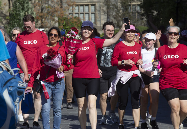 CIBC-Team CIBC raises -3-1M for the 34th Canadian Cancer Society