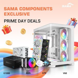 SAMA Announces Amazon Prime Big Deal Days Discounts on Gaming PC Cases, CPU Coolers, and ATX 3.1 PSUs