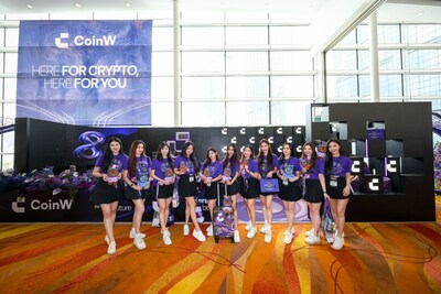 CoinW at TOKEN 2049 Singapore