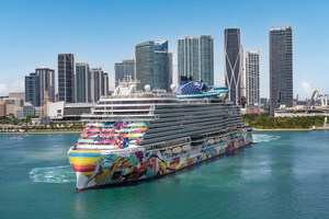 NORWEGIAN AQUA™ MAKES WAVES WITH HER ARRIVAL TO MIAMI FOR A SEASON OF CARIBBEAN VOYAGES NOW THROUGH APRIL 2026